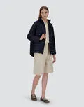 Jacket in Eternal Cotton and Nylon Ultrasoft