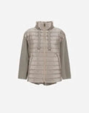 Jacket in Eternal Cotton and Nylon Ultrasoft