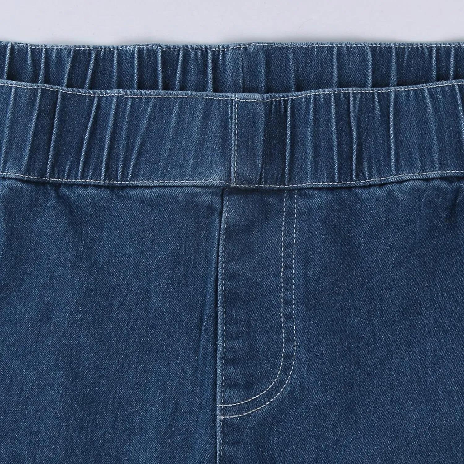 Jeans for Women Trendy High Waisted Flare Jeans Baggy Cropped Denim Pants 90s Jeans Stretchy Boyfriend Jeans