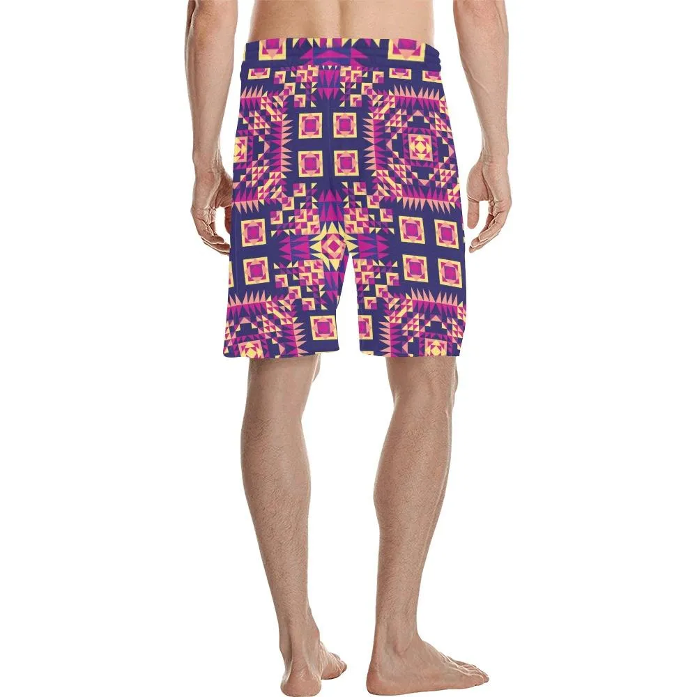 Kaleidoscope Men's Casual Shorts