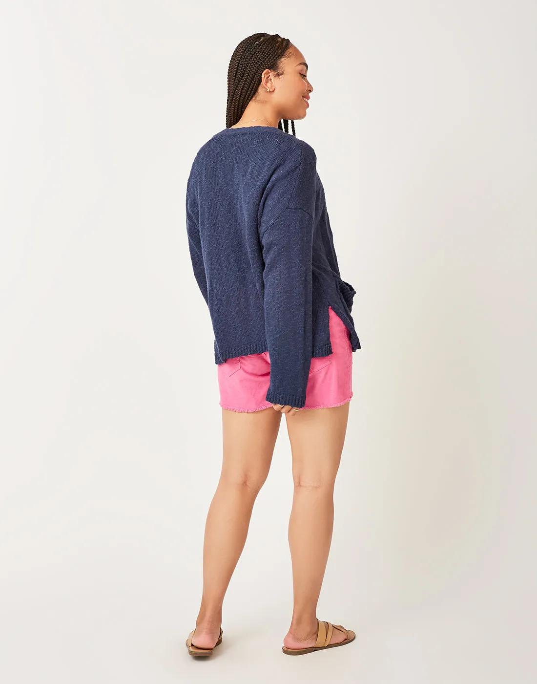 Kirby Cardigan: Navy - FINAL SALE
