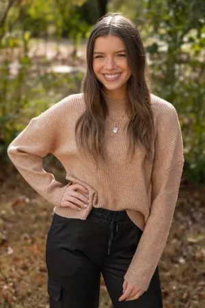Lana Sweater - Heather Mocha