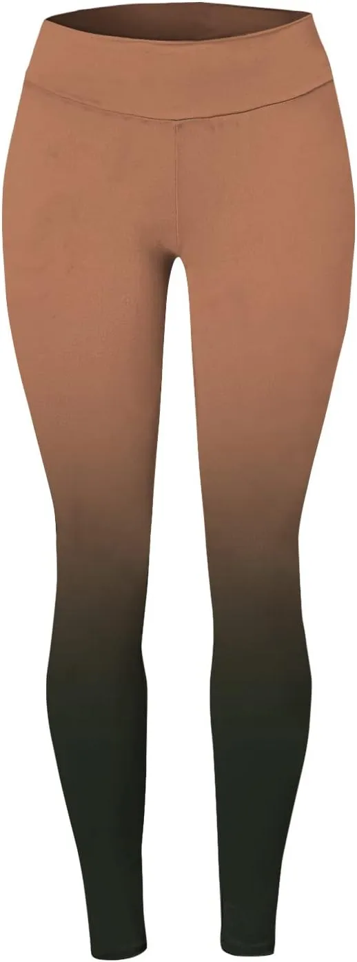 LCMTWX Leggings for Women Jeans Women Button Pocket Waist Elastic Color High Pants Leggings