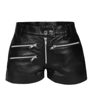 Leather Shorts For Women In Classy Design
