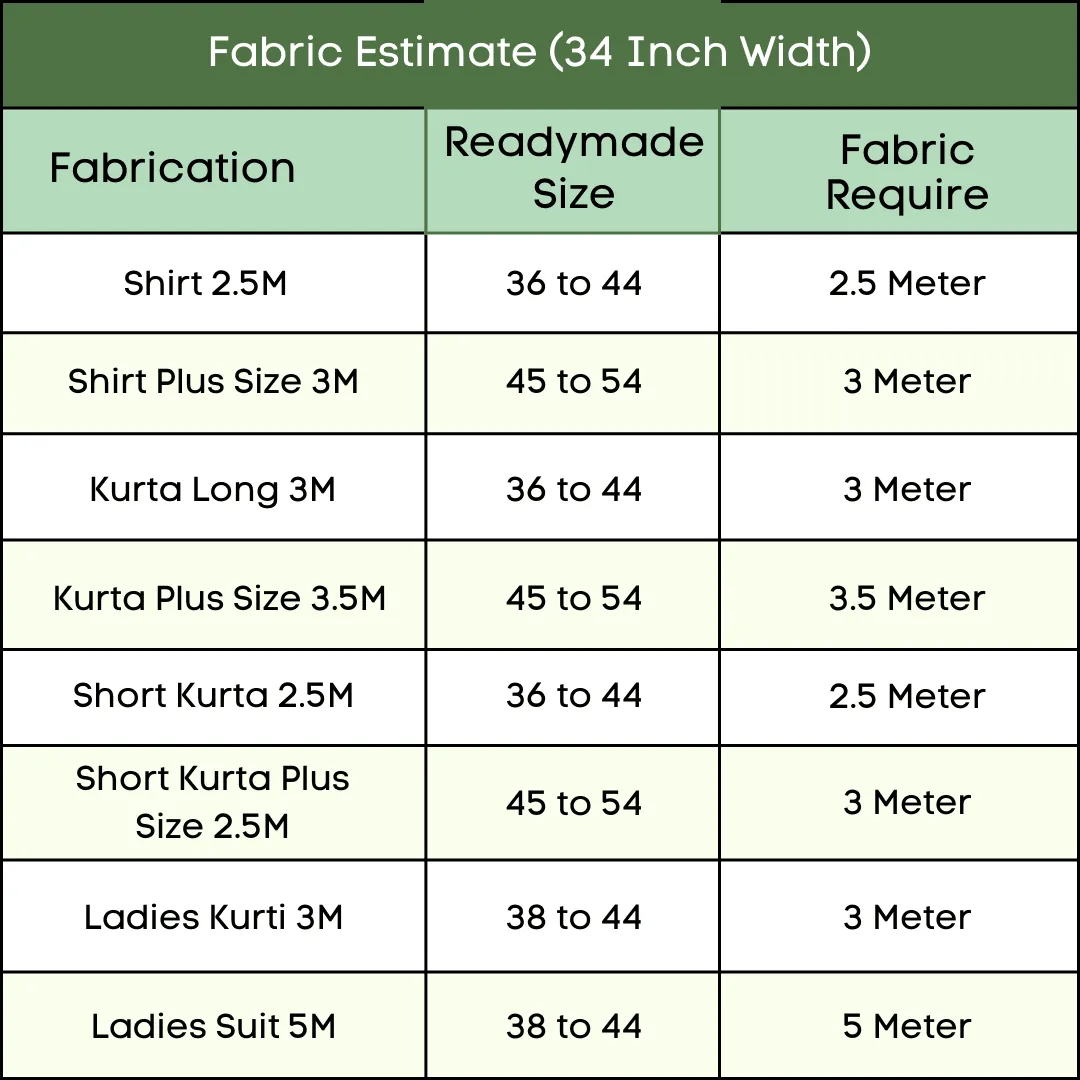 Lemon Colour Plain Fine 100% Khadi Fabric