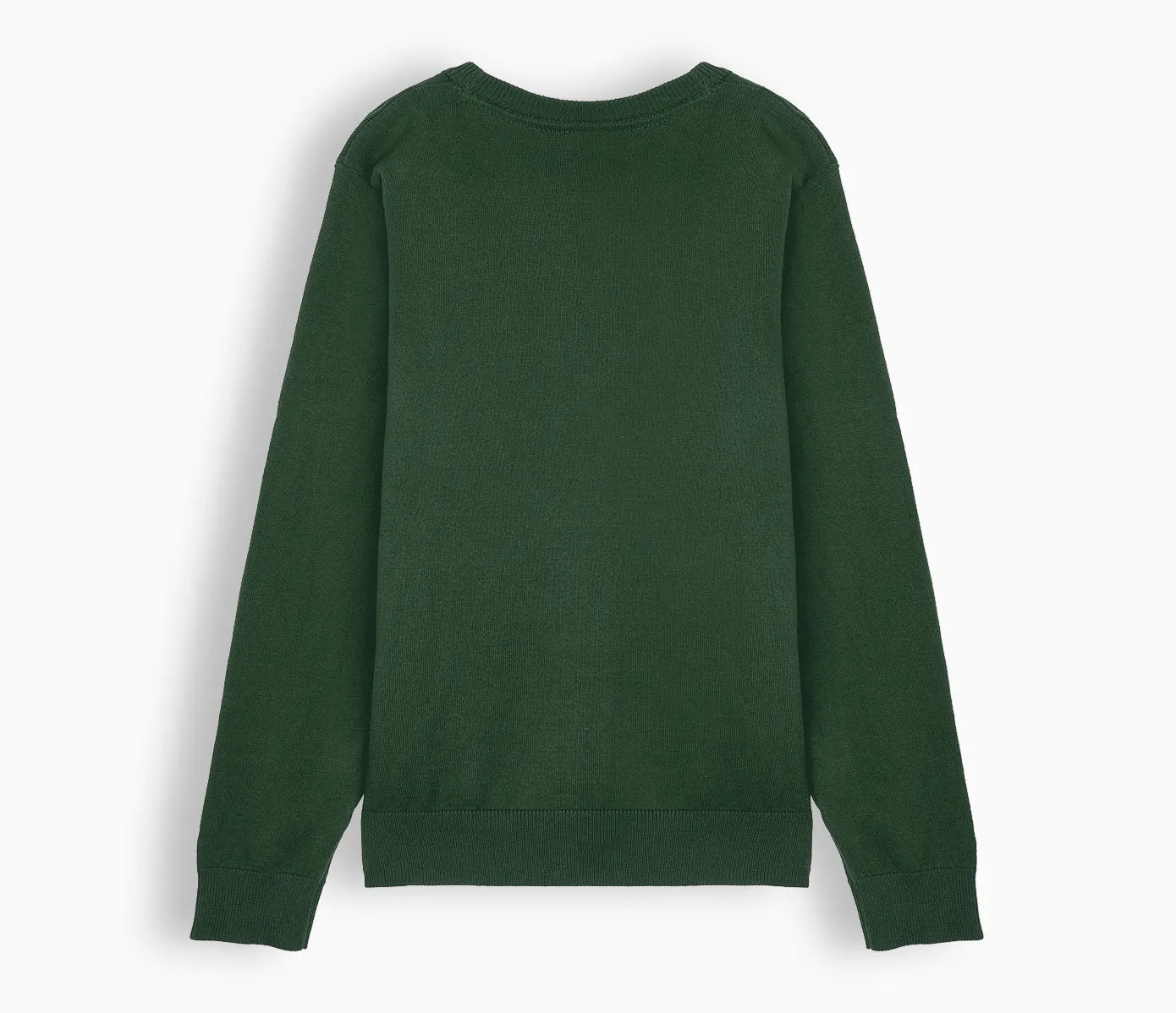 Lightweight Straight Edge Cardigan - Bottle Green