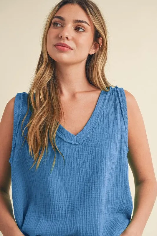 Long Basic Nasia Tank Top