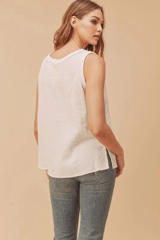 Long Basic Nasia Tank Top