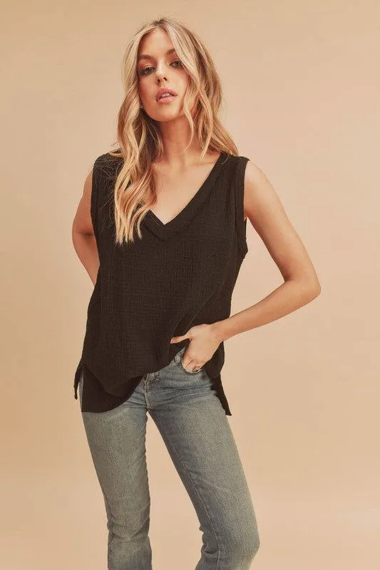 Long Basic Nasia Tank Top