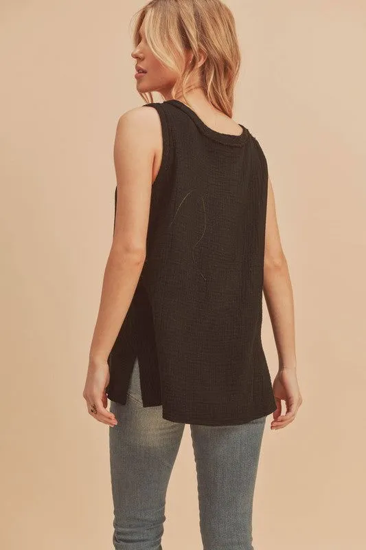 Long Basic Nasia Tank Top