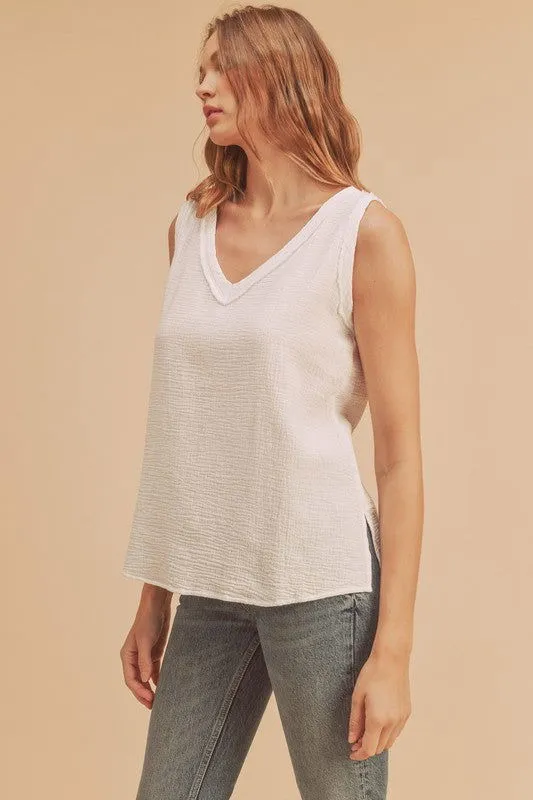 Long Basic Nasia Tank Top