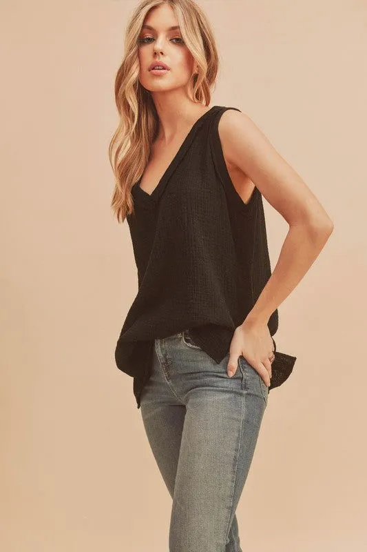 Long Basic Nasia Tank Top