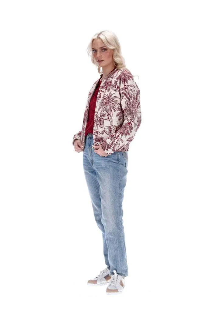 Lori Jacket Maroon
