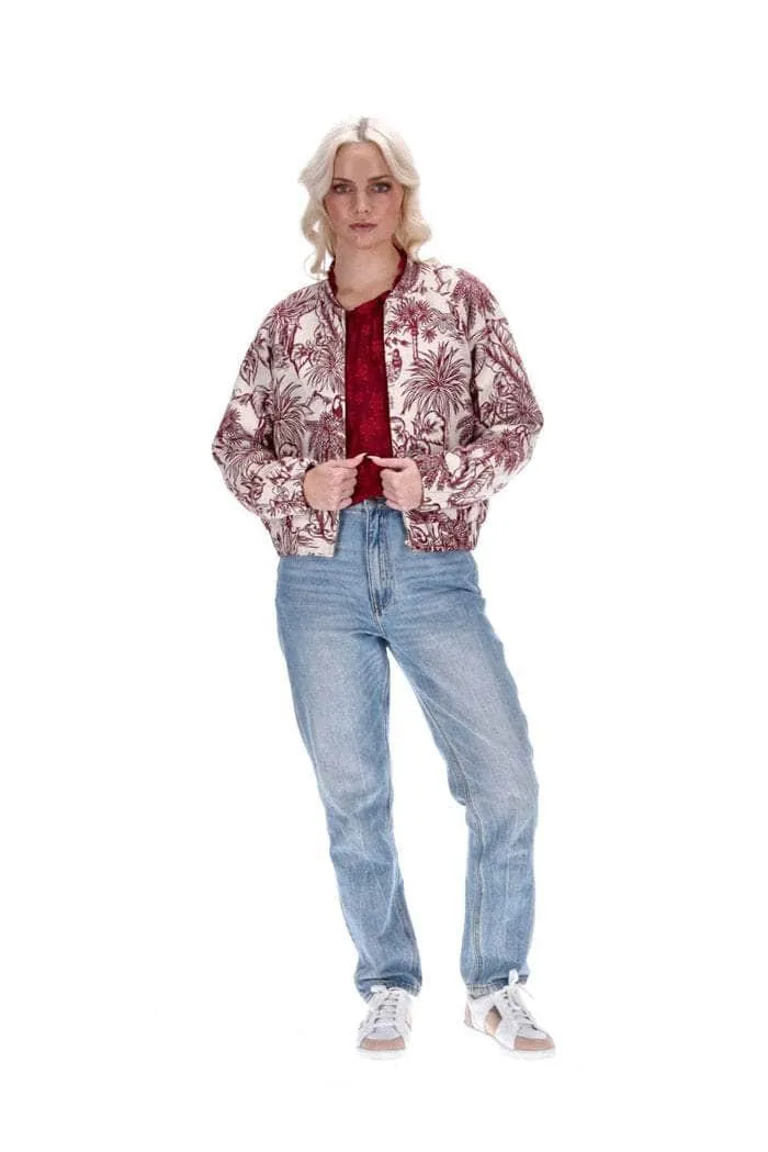 Lori Jacket Maroon