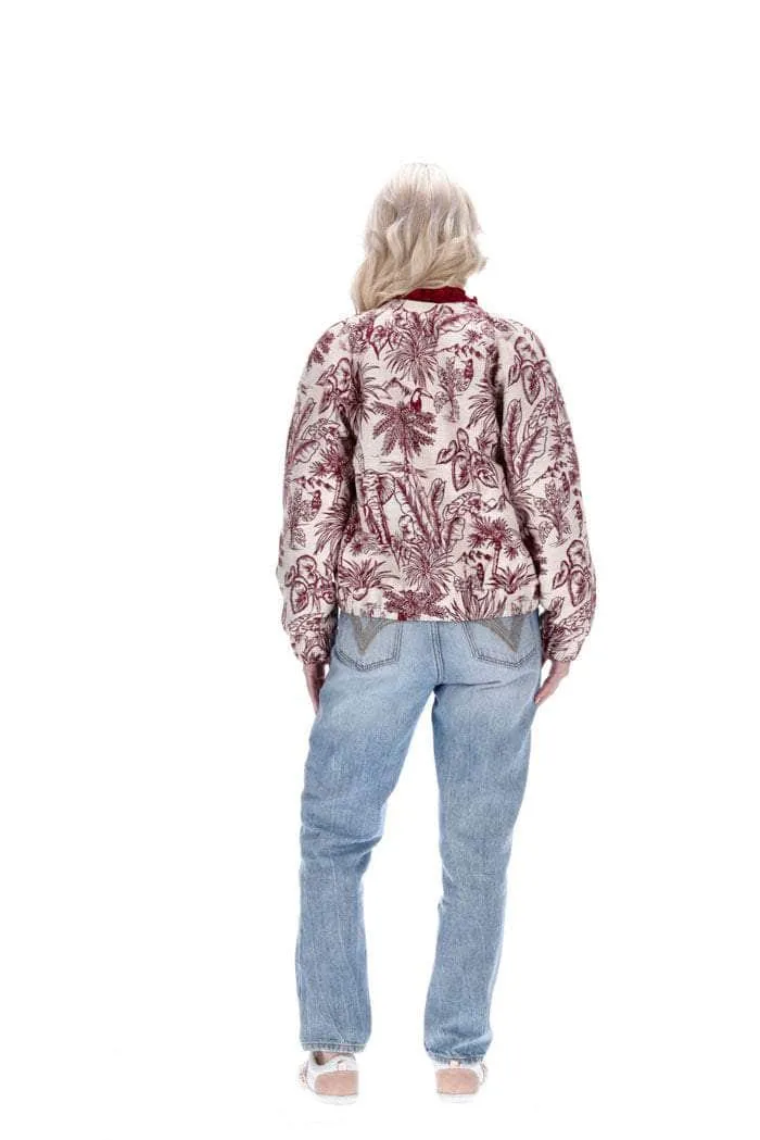 Lori Jacket Maroon