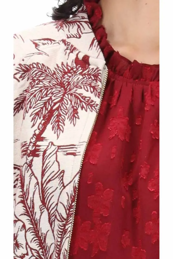 Lori Jacket Maroon