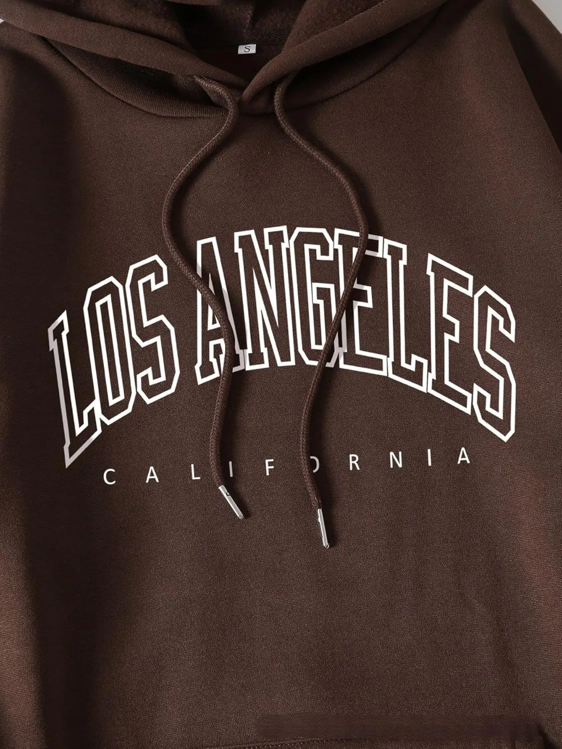 Los Angeles Hoodie California Sweatshirt Aesthetic Clothes Girls Long Sleeve Pullover Oversized Hoodie for Women