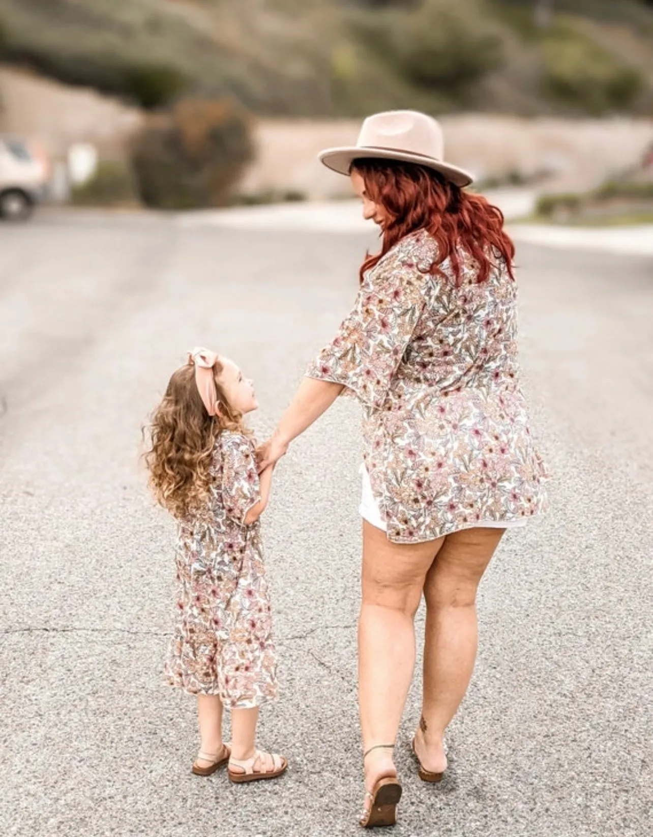Megan Floral Print Kimono Cardigan
