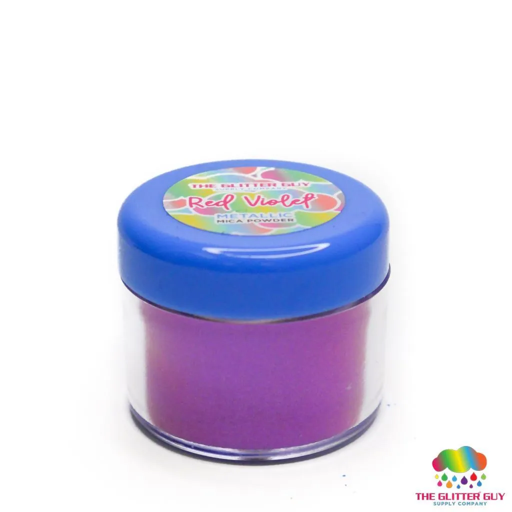 Metallic Series Mica Powder - Red Violet