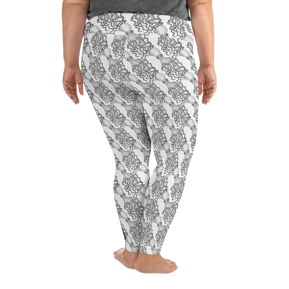 Octopus Sea Plus Size Leggings