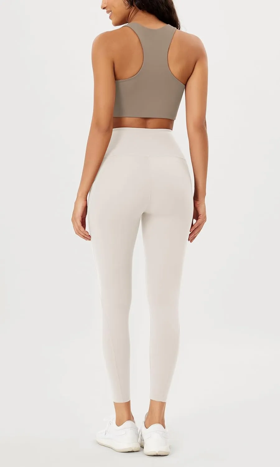 ODODOS ODTHERMAL Women's Fleece Lined Yoga Pants with Pockets - 25" / 28" High Waisted Warm Workout Leggings