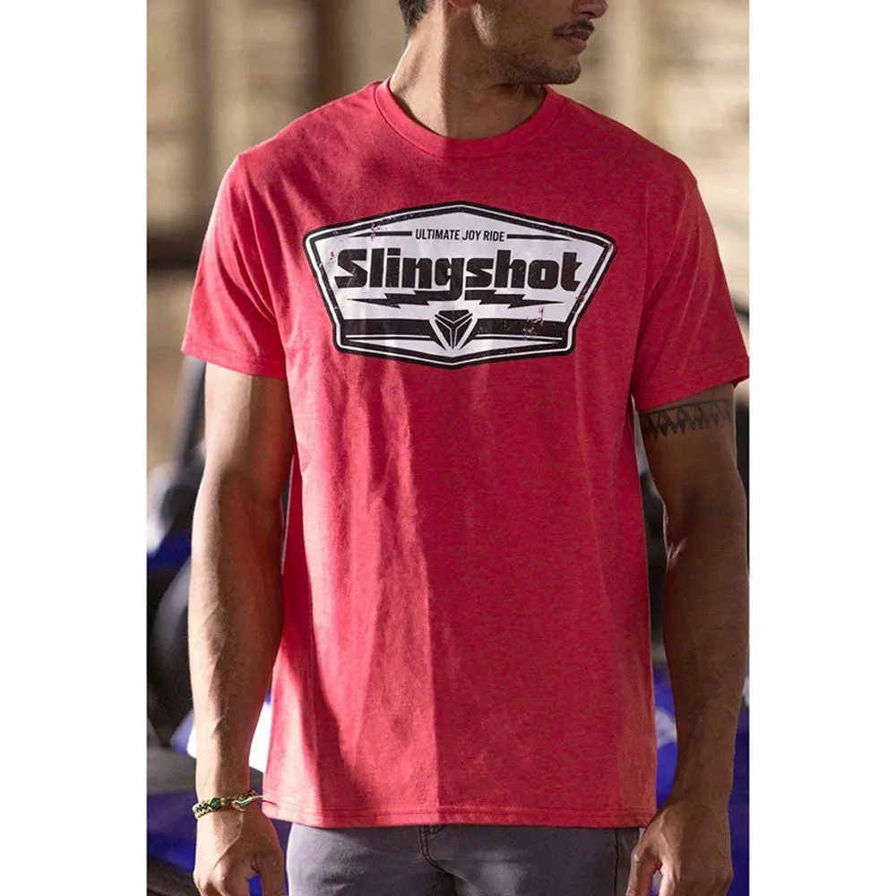 Polaris Short-Sleeve Badge T-Shirt Red