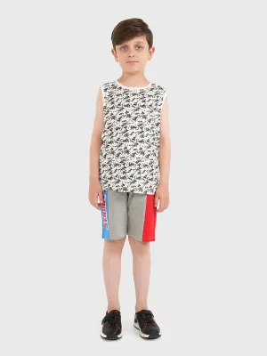 "CHINUA" Casual Terry Shorts