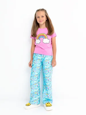 Rainbow Plush Loungewear Pant