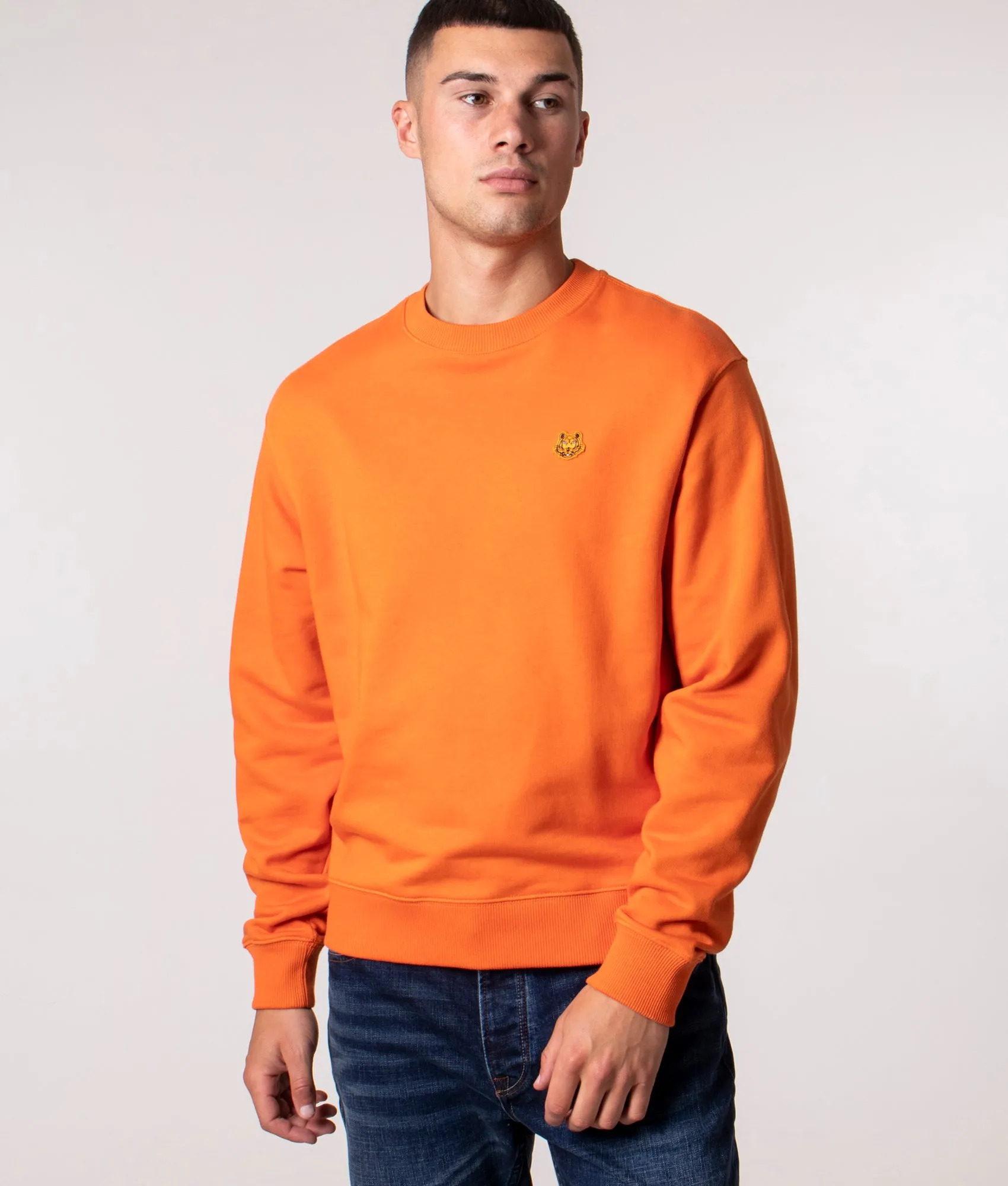 Relaxed Fit Tiger Crest Classic Sweatshirt