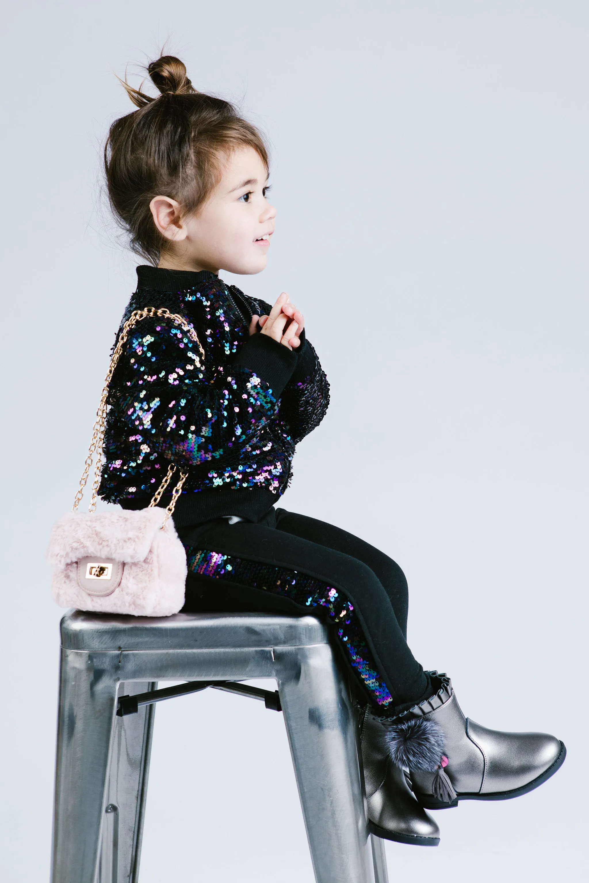 Side Sequin Leggings