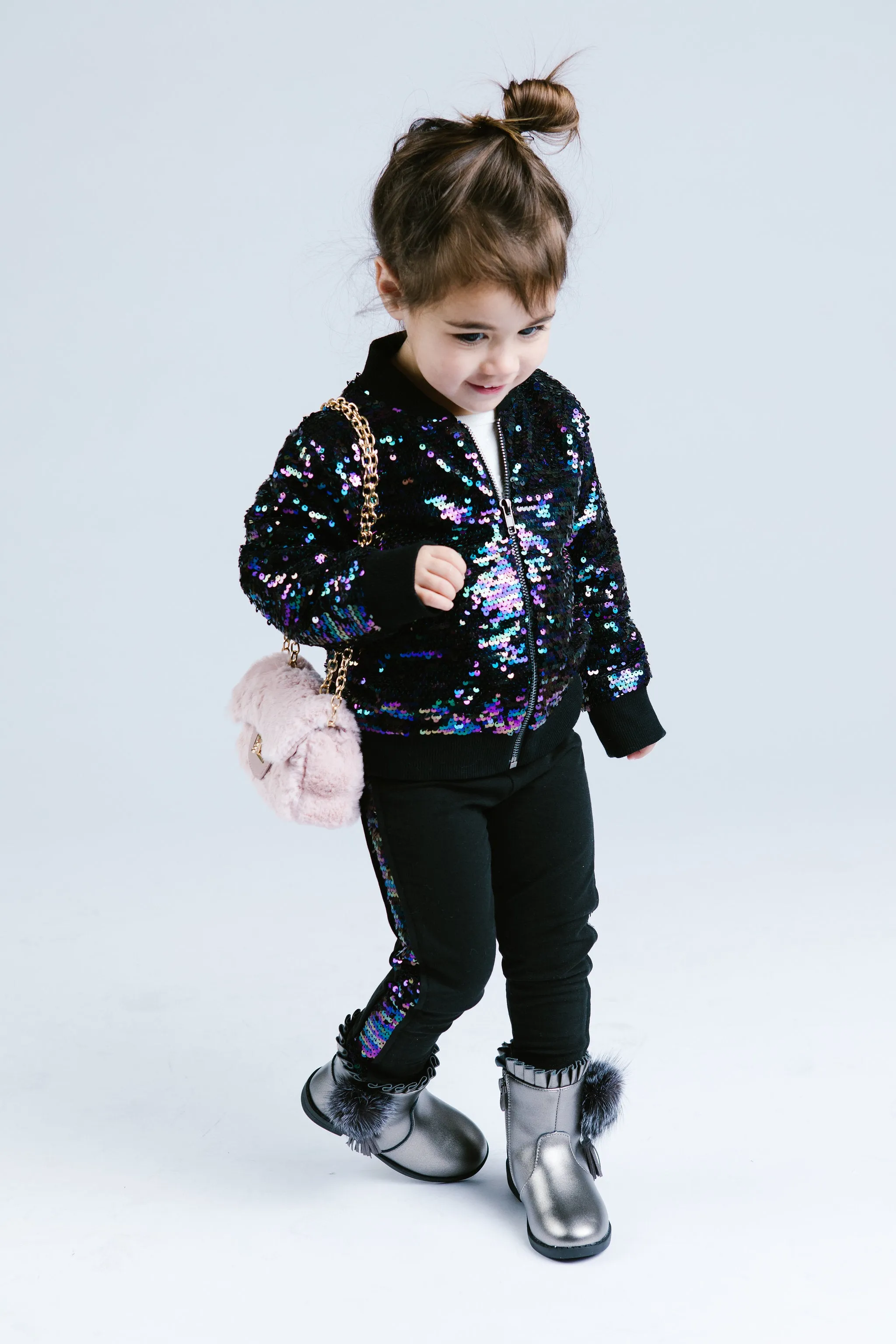 Side Sequin Leggings