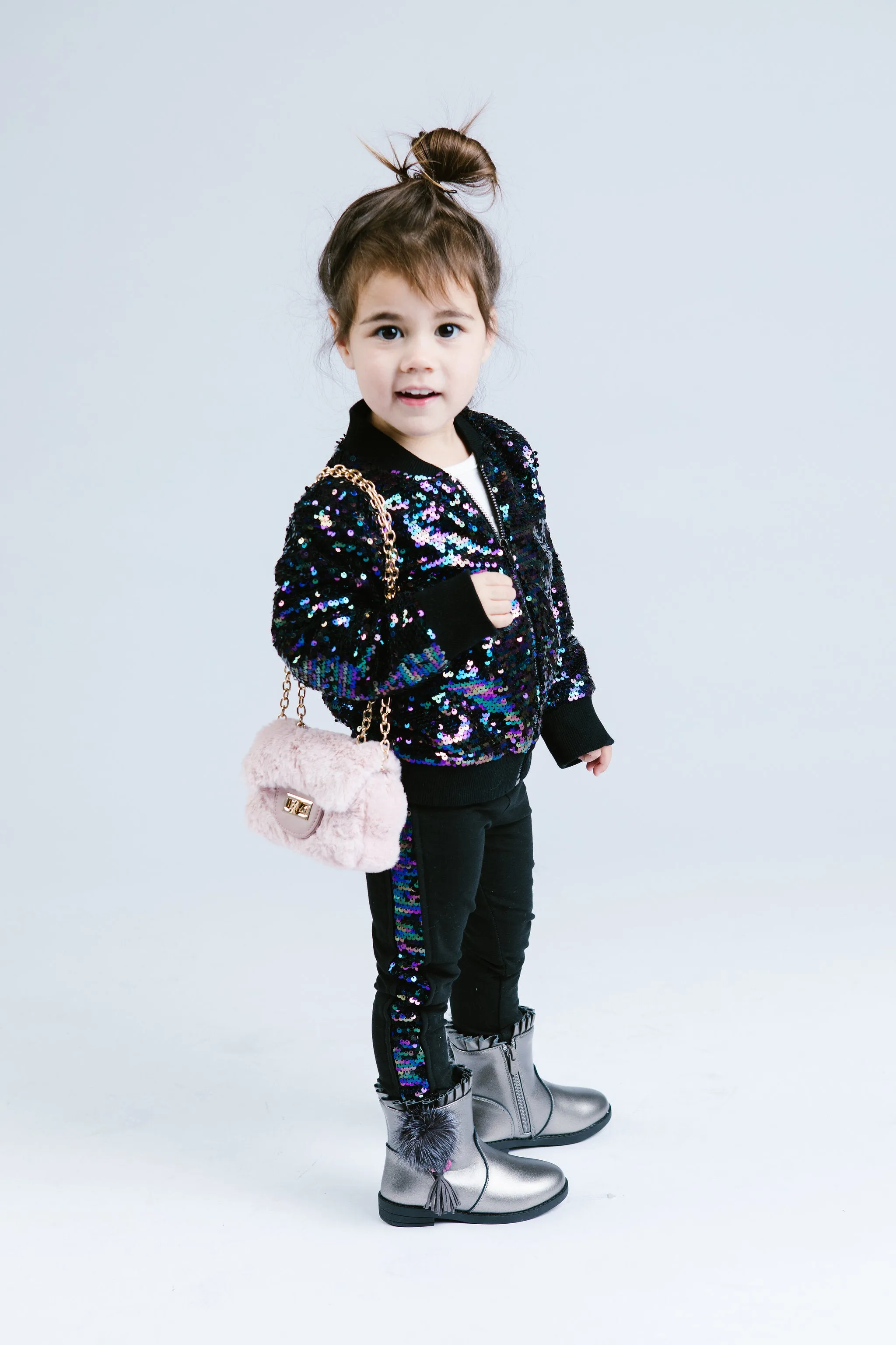 Side Sequin Leggings