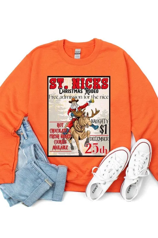 St. Nick's Rodeo SWEATSHIRT