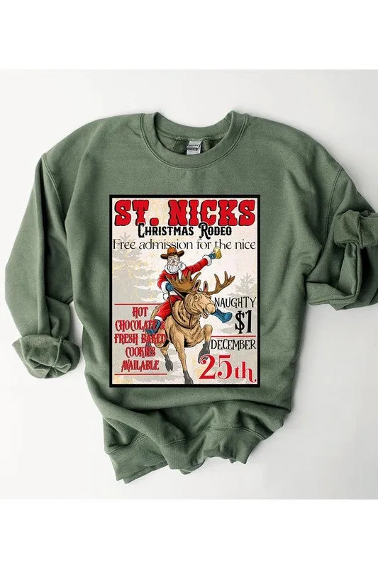 St. Nick's Rodeo SWEATSHIRT