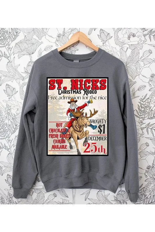 St. Nick's Rodeo SWEATSHIRT