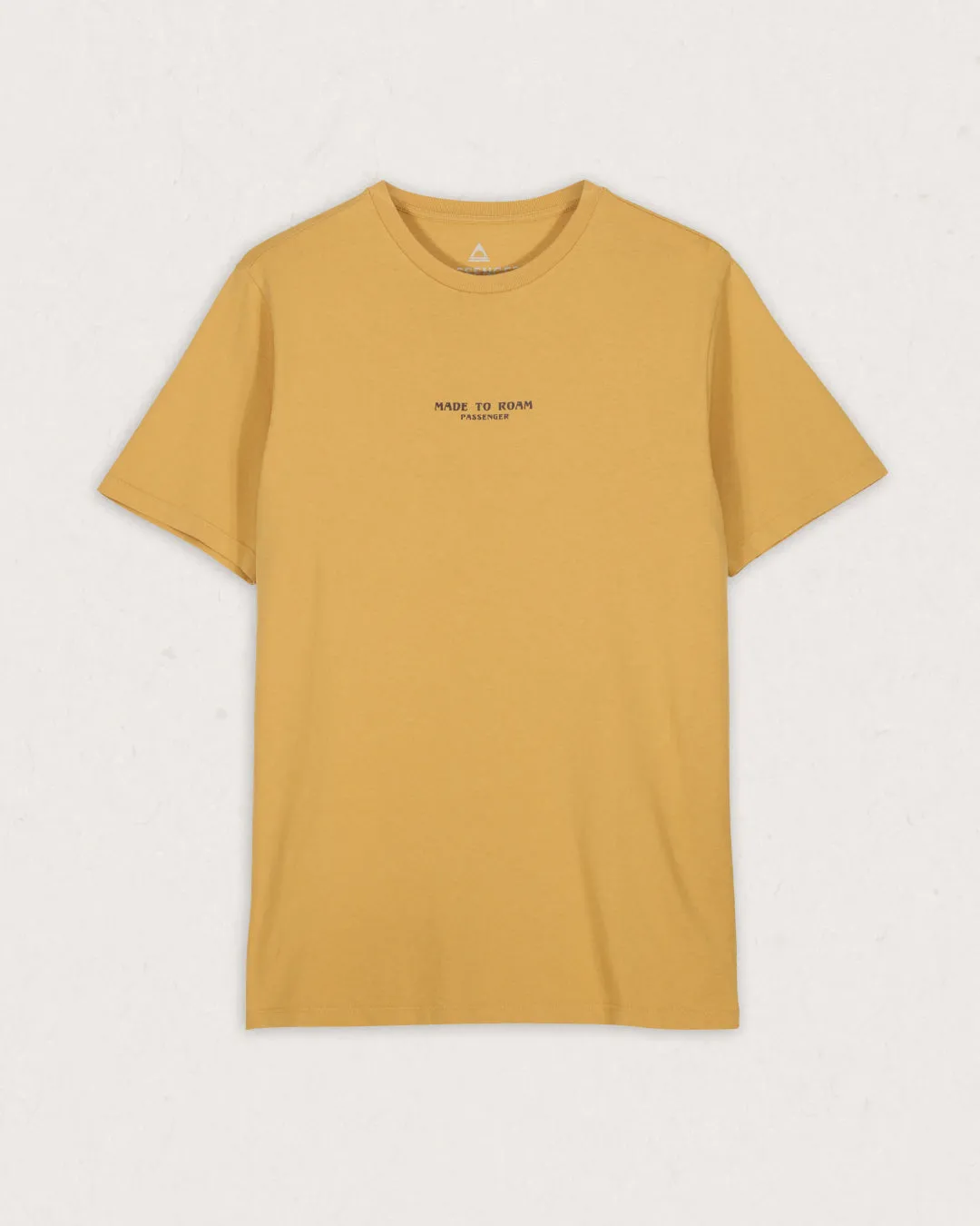Sundown Recycled Cotton T-Shirt - Mustard Gold
