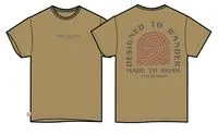 Sundown Recycled Cotton T-Shirt - Mustard Gold