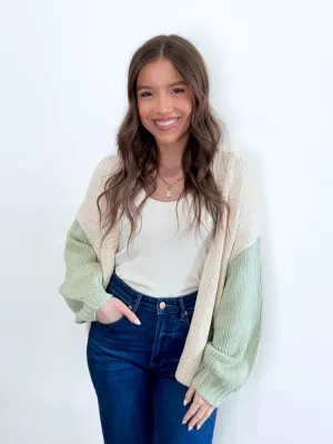 The Carmen Cardigan - Mint