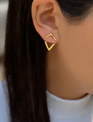 TRILL 2-Way Earring Jackets | 18K Gold Over Sterling Silver