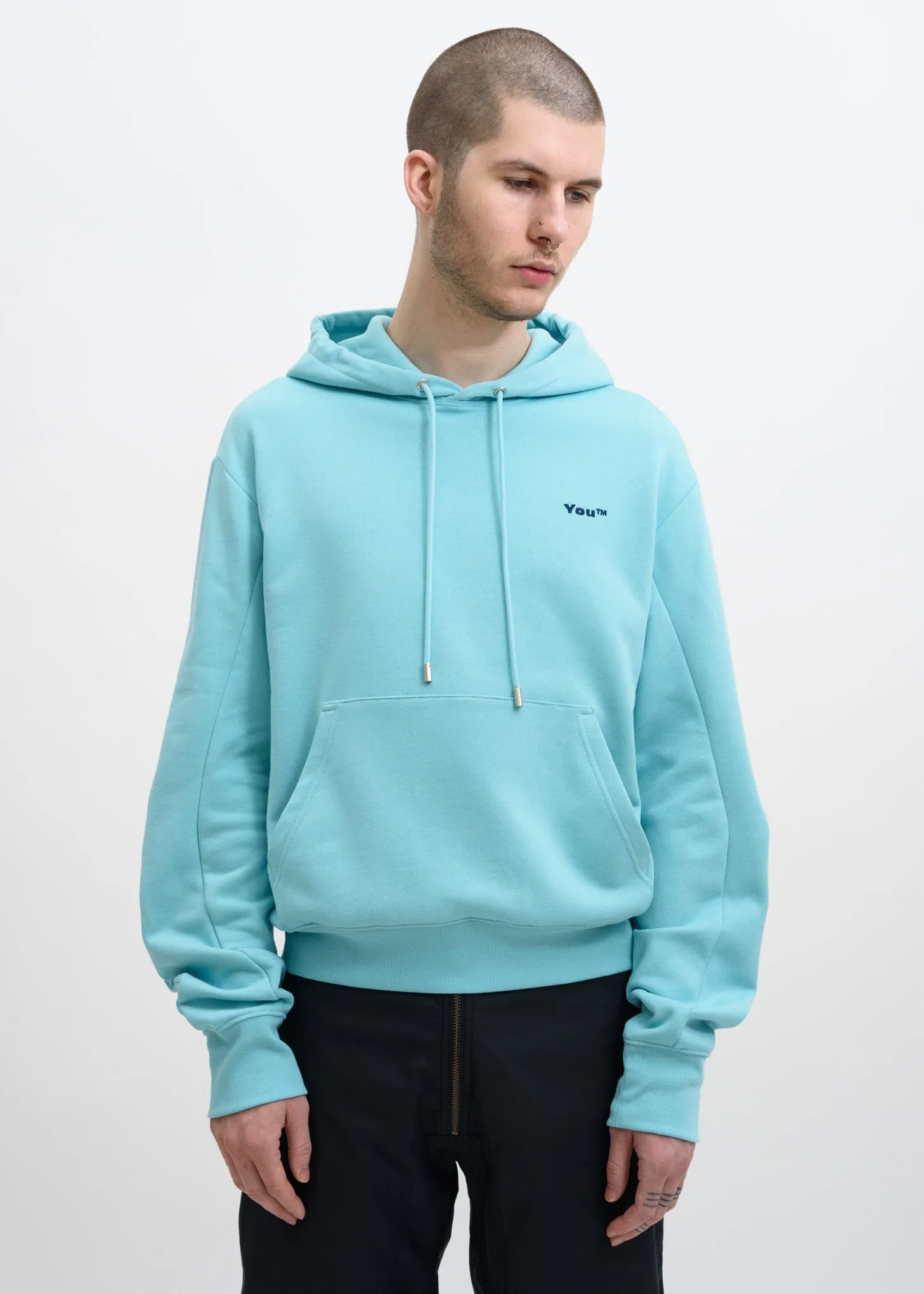 Turquoise Dan Hoodie