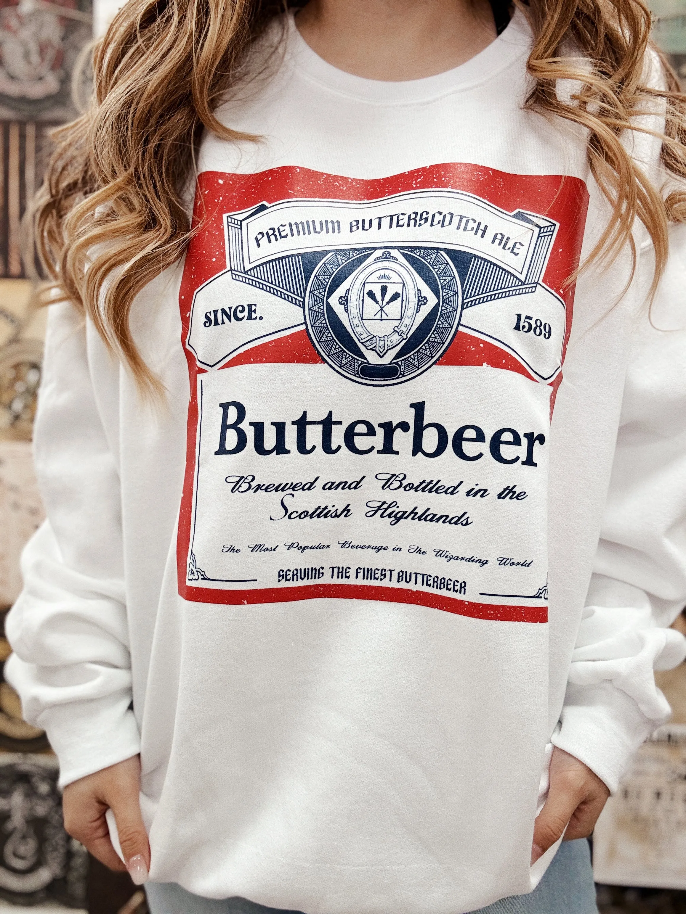 Vintage Butterbeer Sweatshirt