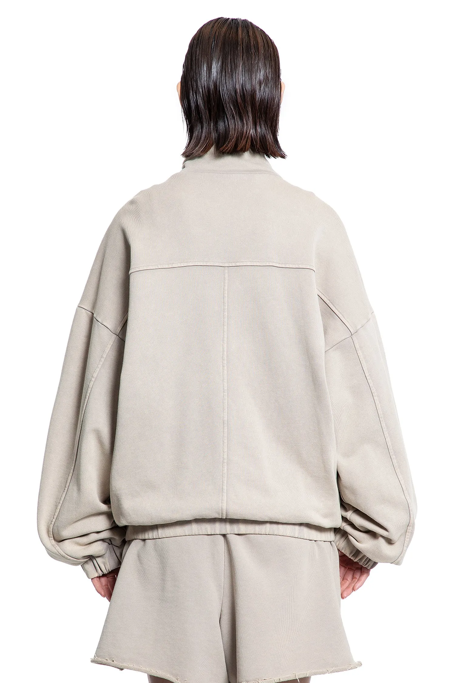 Washed Cotton Jacket in Tan