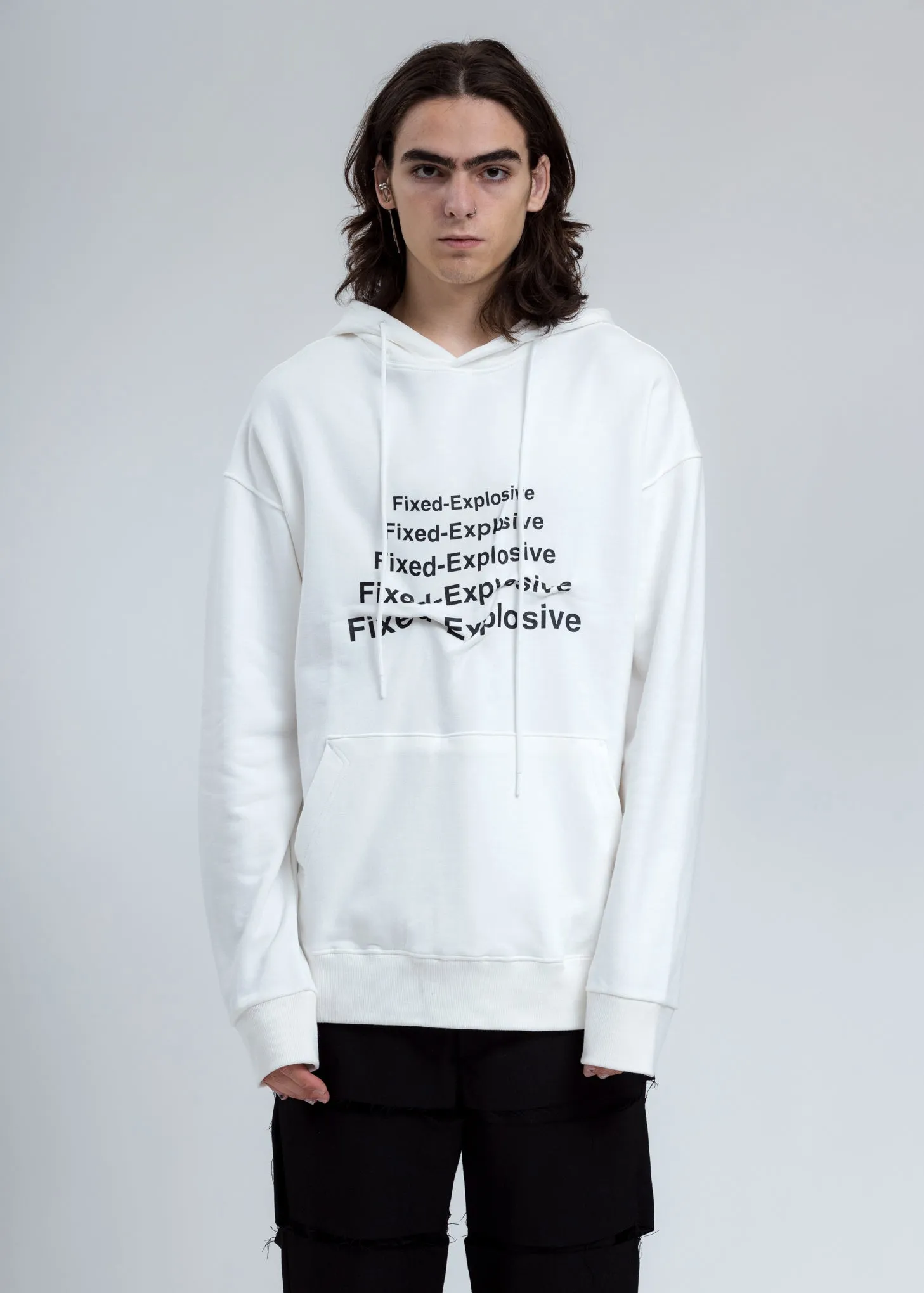 White 3.1 Hoodie Right