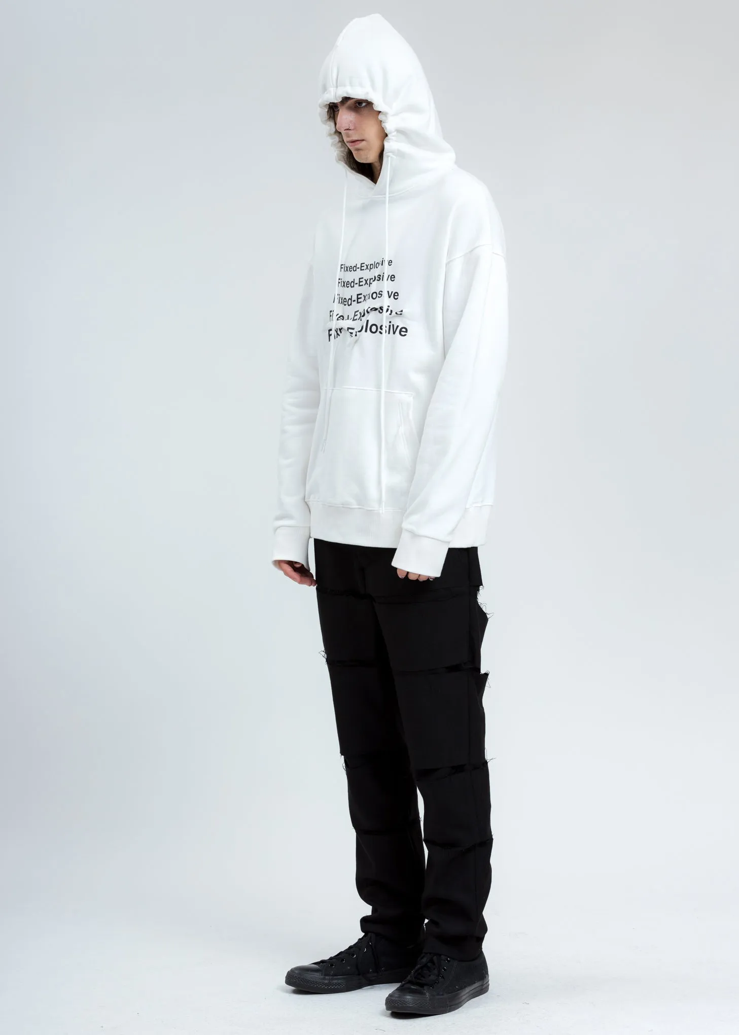 White 3.1 Hoodie Right