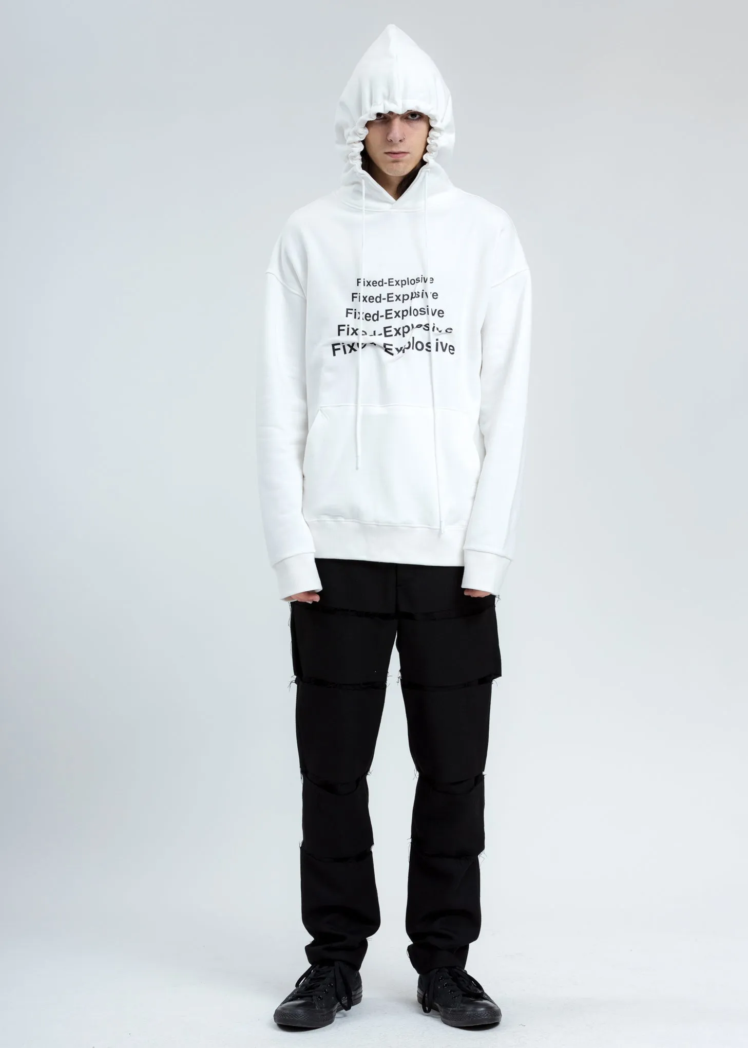 White 3.1 Hoodie Right
