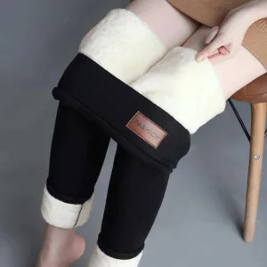 Winter Velvet Stretch Thicken Warm Leggings