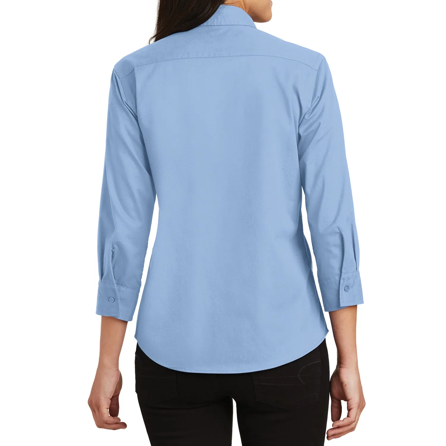 Women's 3/4-Sleeve Traditional Easy Care Shirt