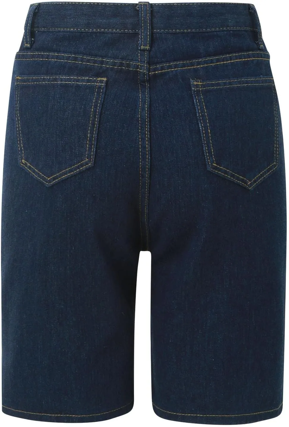 Women's Denim Shorts Trendy High Waisted Casual Summer Cropped Stretchy Bermuda Long Jean Shorts Straight Leg Pants