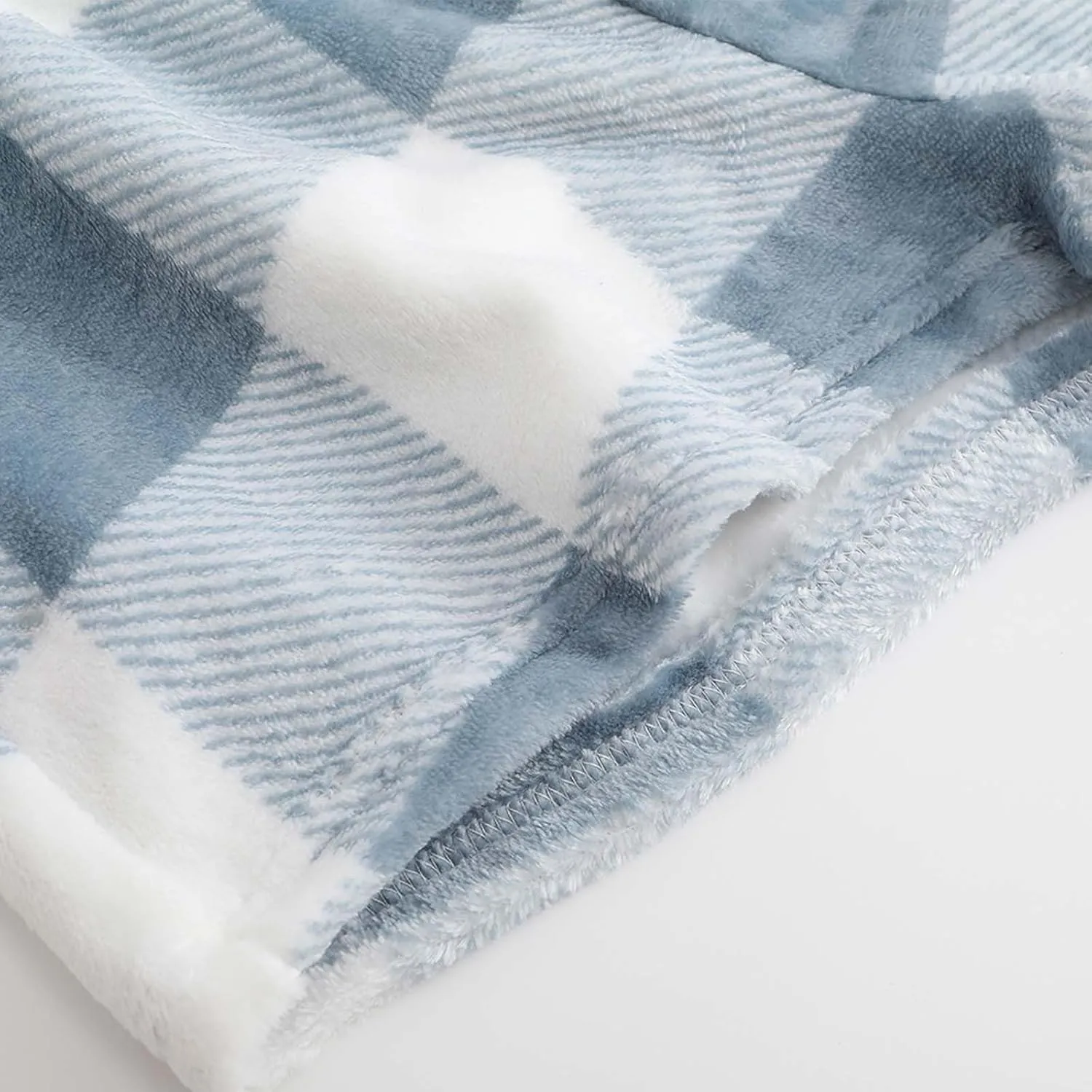 Women's Flannel Shorts Fashion Plaid Printed Lace up Waist Plush Sleepwear Bottoms Loose Casual Pajamas Short Pant
