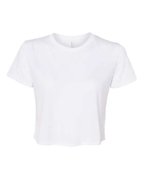 Womens Flowy Crop Tee - 8882